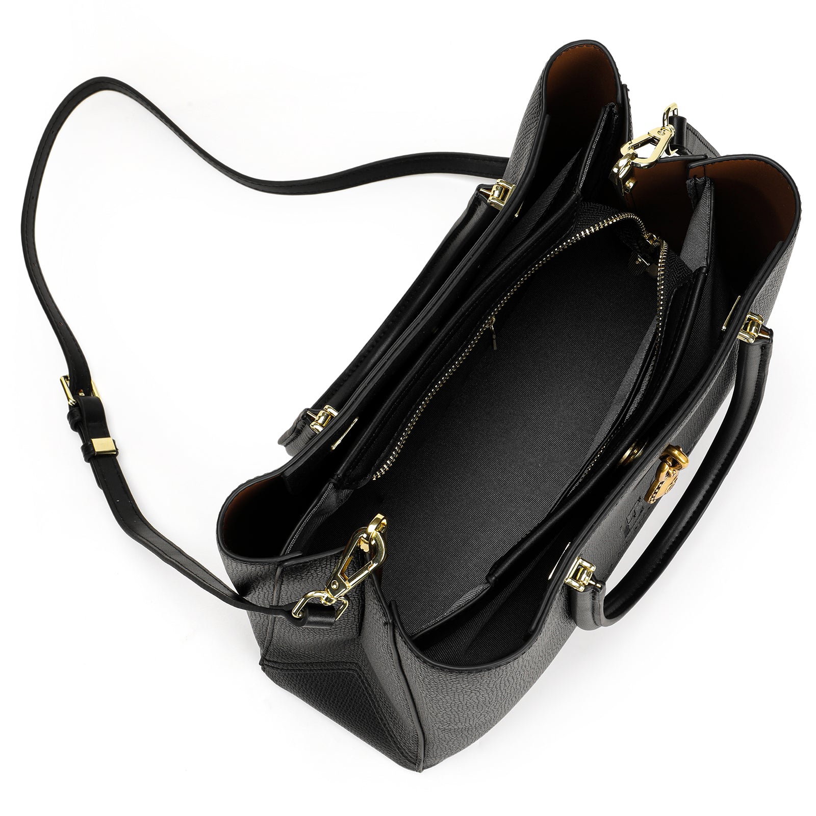 Casual Handbag with Dust Bag | Everyday PU Leather Bag