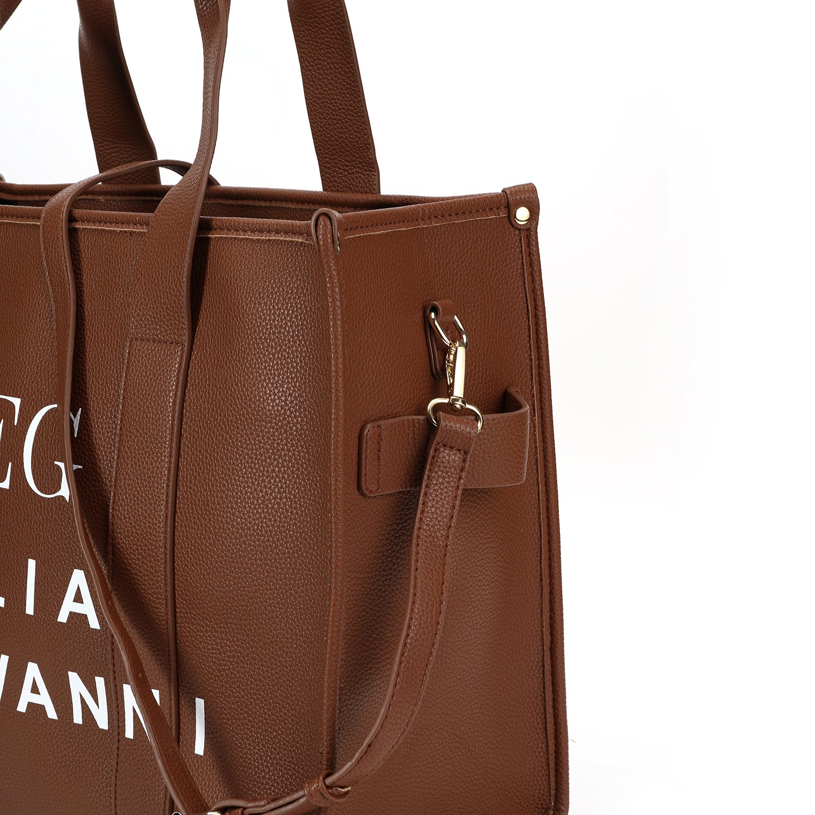 Leather Large Tote Bag | Everyday PU Leather Tote