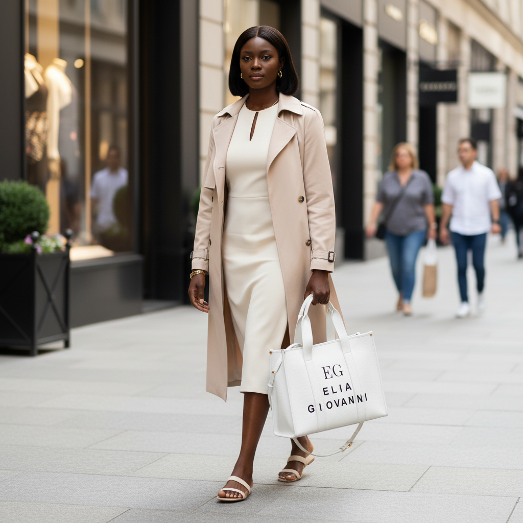 Leather Large Tote Bag | Everyday PU Leather Tote